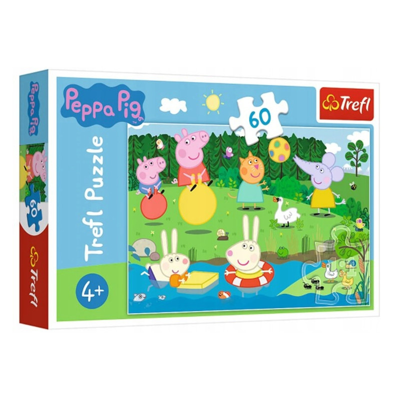 Świnka Pepa 60 el. puzzle dla dzieci trefl