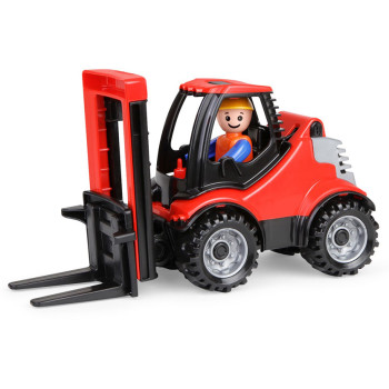 Wózek widłowy lena truckies zabawka dla chłopca od dwóch lat