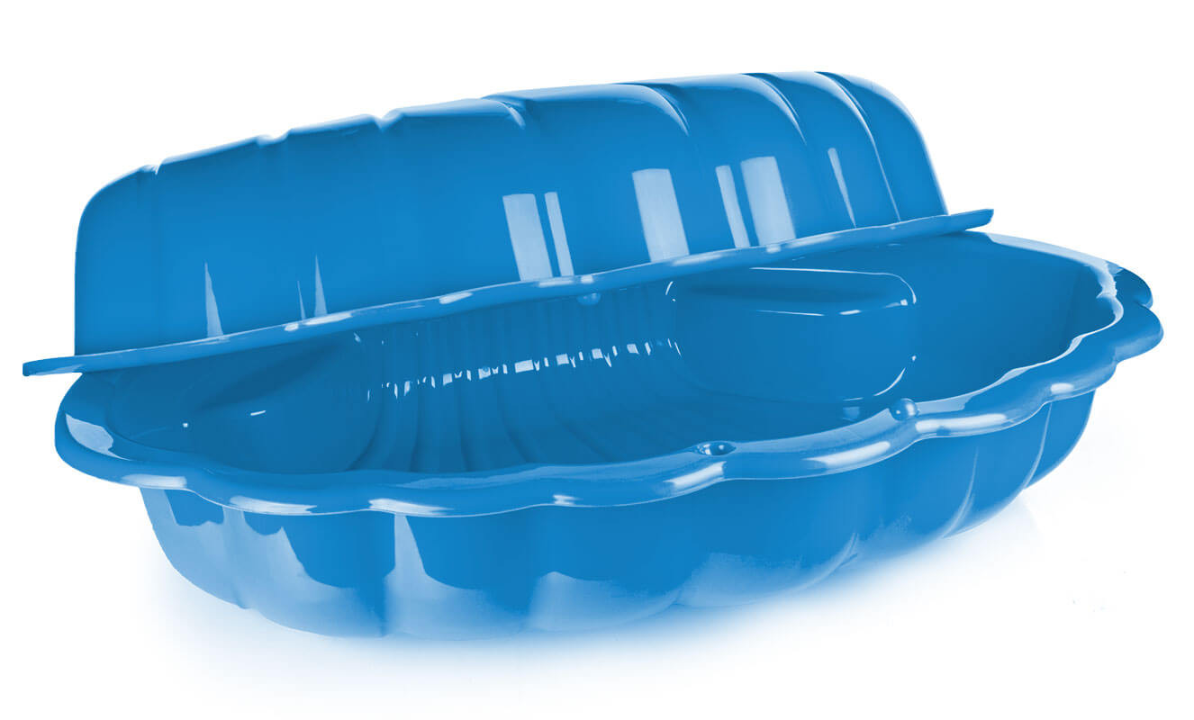 Piaskownica muszelka duża xxl plastikowy basen