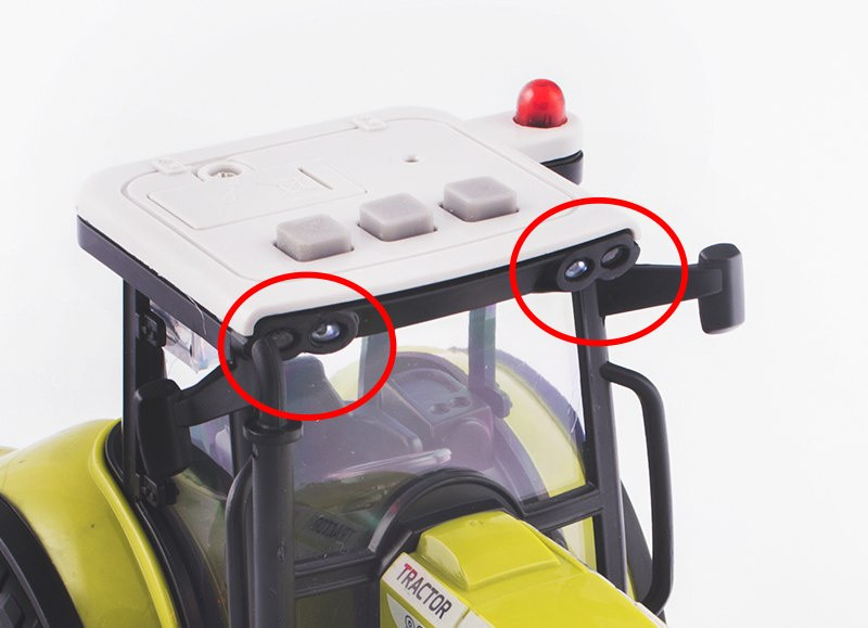 Traktor transport drzewa HDS z dźwiękami