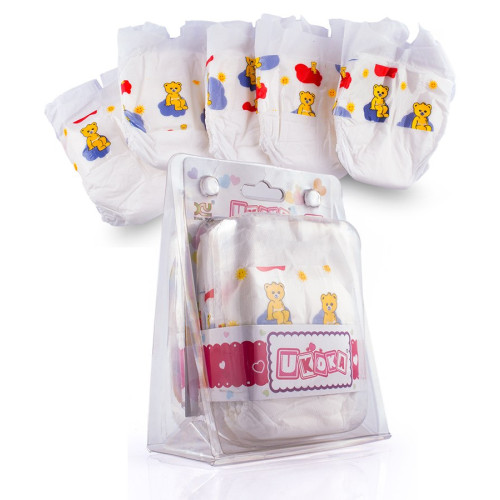 Pieluszki pampersy dla lalek 5 szt. akcesoria dla lalki