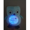 Sowa pluszowa z projektorem - pluszak z lampką nocną i pozytywką dla maluszków