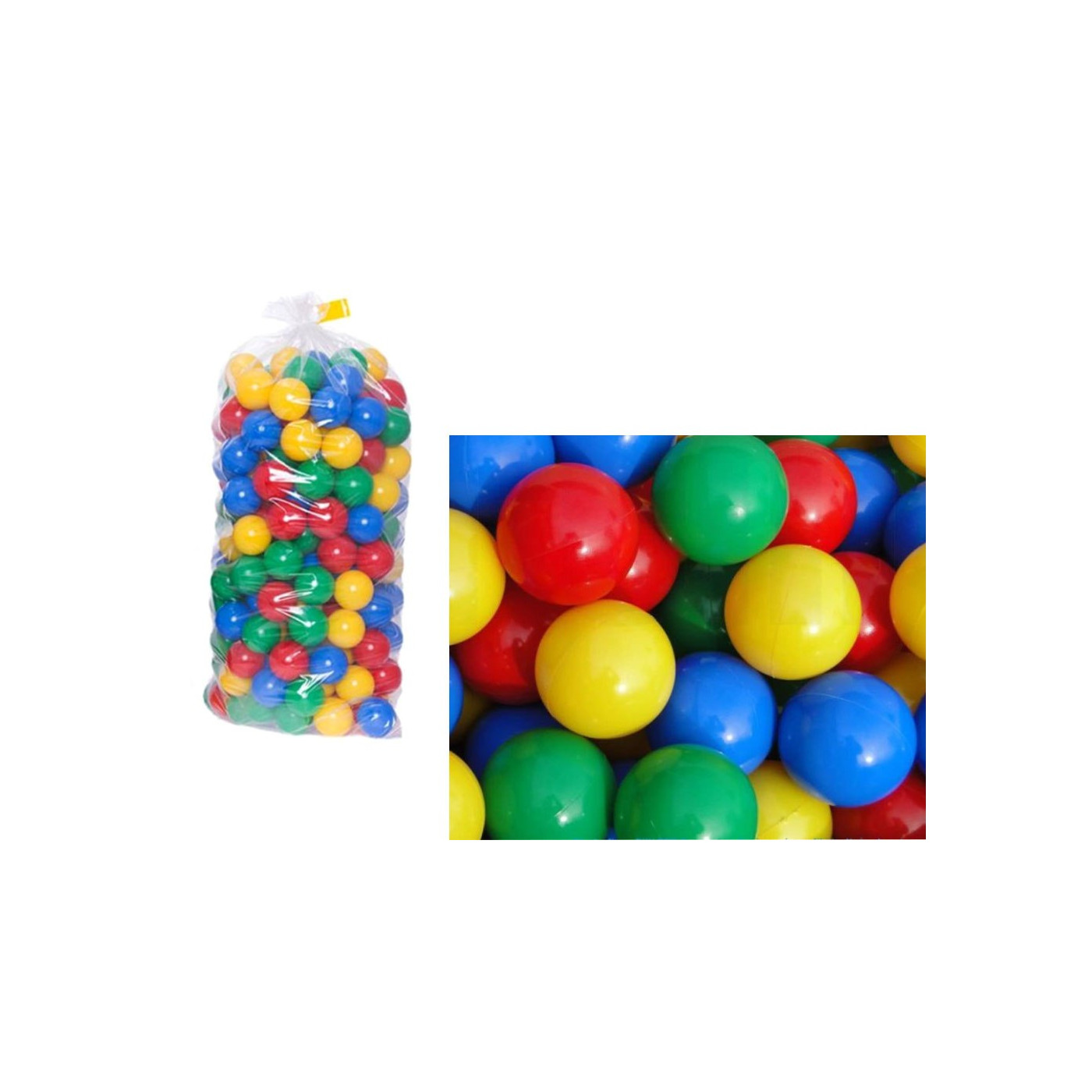 Kulki do suchego basenu kolorowe Polskie Piłki do basenu