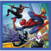Puzzle 3w1 Spiderman Trefl zabawka edukacyjna dla dzieci od 3 lat