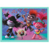 Trefl Puzzle 4w1 | Trasa koncertowa Trolli, puzzle z motywem bajkowym