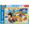 Trefl Puzzle 24 el. MAXI | Psi Patrol Wesoła drużyna, puzzle z motywem bajkowym