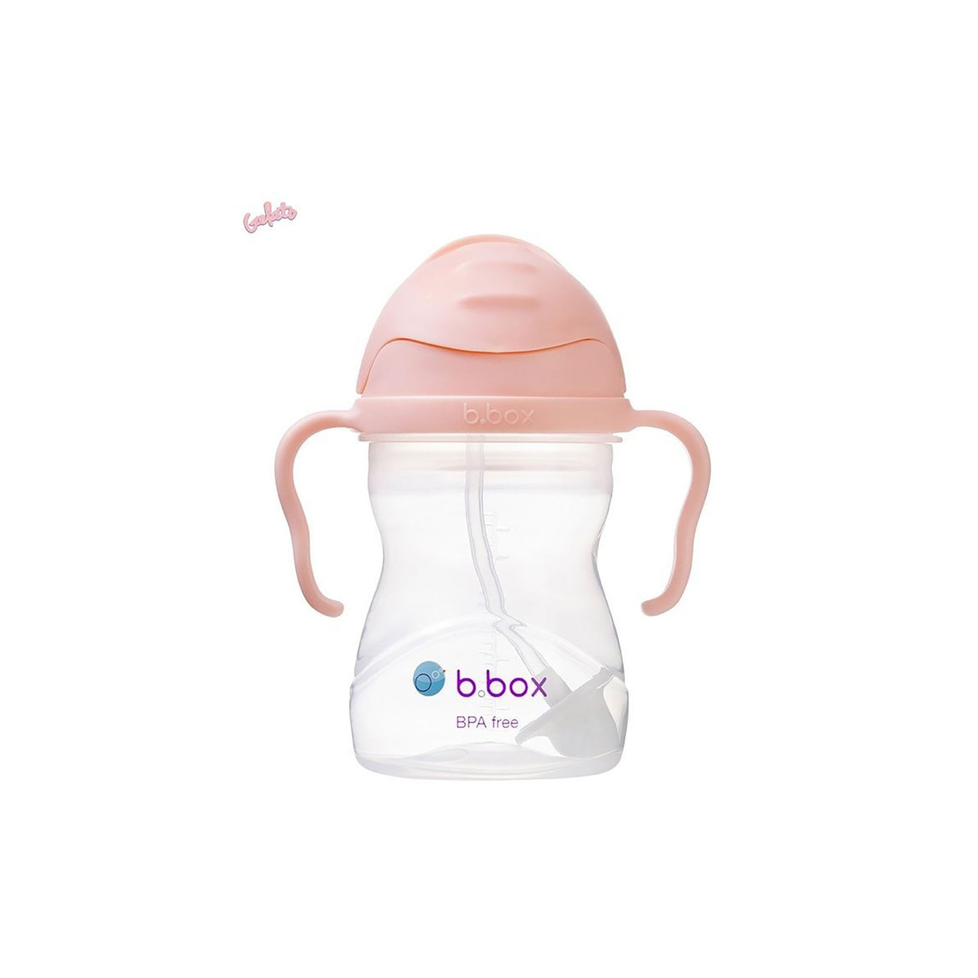 B.Box Innowacyjny Bidon z obciążoną słomką 240 ml dla dzieci, BBOX - Gelato Tutti Frutti