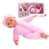 Lalka dla dziewczynek, mówi, płacze - miękki bobas z zamykanymi oczkami