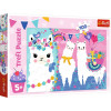 Trefl Puzzle 100 el. | Wesołe Lamy - puzzle dla dzieci z motywem bajkowym