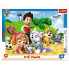 Trefl Puzzle 25 el. Ramkowe | Psi Parol na tropie, puzzle z motywem bajki Psi Patrol