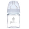 Canpol babies butelka szeroka antykolkowa 120ml PP EasyStart ROYAL BABY niebieska