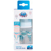 Canpol babies butelka szeroka antykolkowa 120ml PP EasyStart IN THE CLOUDS niebieska
