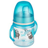 Canpol babies kubek treningowy silikon 120ml PP EasyStart EXOTIC ANIMALS niebieski