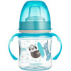 Canpol babies kubek treningowy silikon 120ml PP EasyStart EXOTIC ANIMALS niebieski