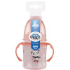 Canpol babies kubek treningowy silikon 120ml PP EasyStart EXOTIC ANIMALS różowy