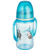 Canpol babies kubek treningowy silikon 240ml PP EasyStart EXOTIC ANIMALS niebieski