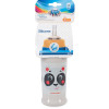 Canpol babies bidon niekapek z rurką silikonową 350ml HELLO LITTLE beżowy Panda