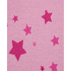 Miękki kocyk w gwiazdki różowe 90x80 cm