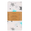 Pieluszka bambusowa duża OTULACZ 120x120 cm miękka Gwiazdki