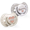 Smoczek uspokajający dla dziecka LOVI 0-3 m I love 2 szt.