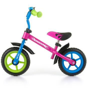 Rowerek biegowy DRAGON - biegówka dla dzieci 10\" - pomoc w nauce jazdy na rowerze