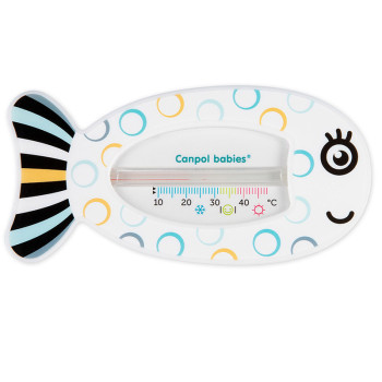 Canpol Termometr do kąpieli dla niemowląt do wanienki RYBKA turkusowy