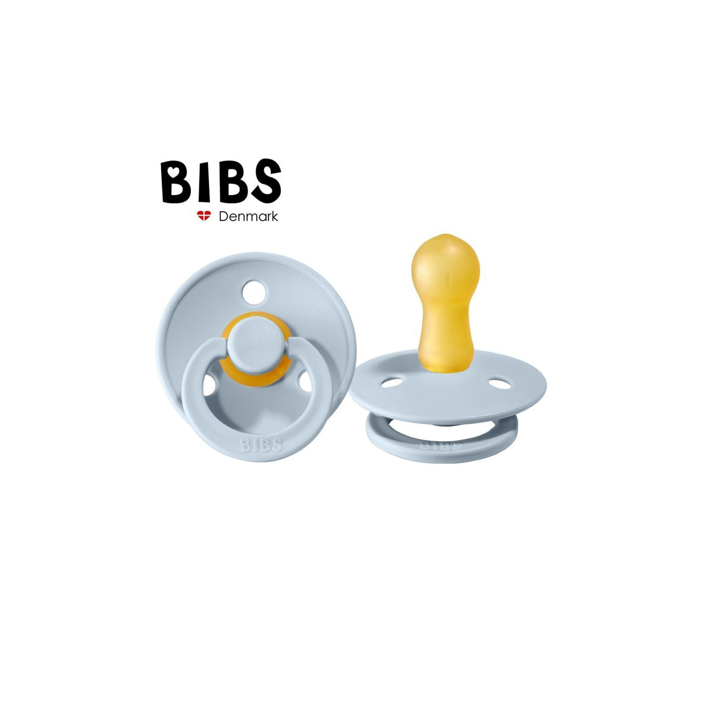 Smoczek uspokający dla dziecka BIBS BABY BLUE S kauczuk Hevea 1szt.