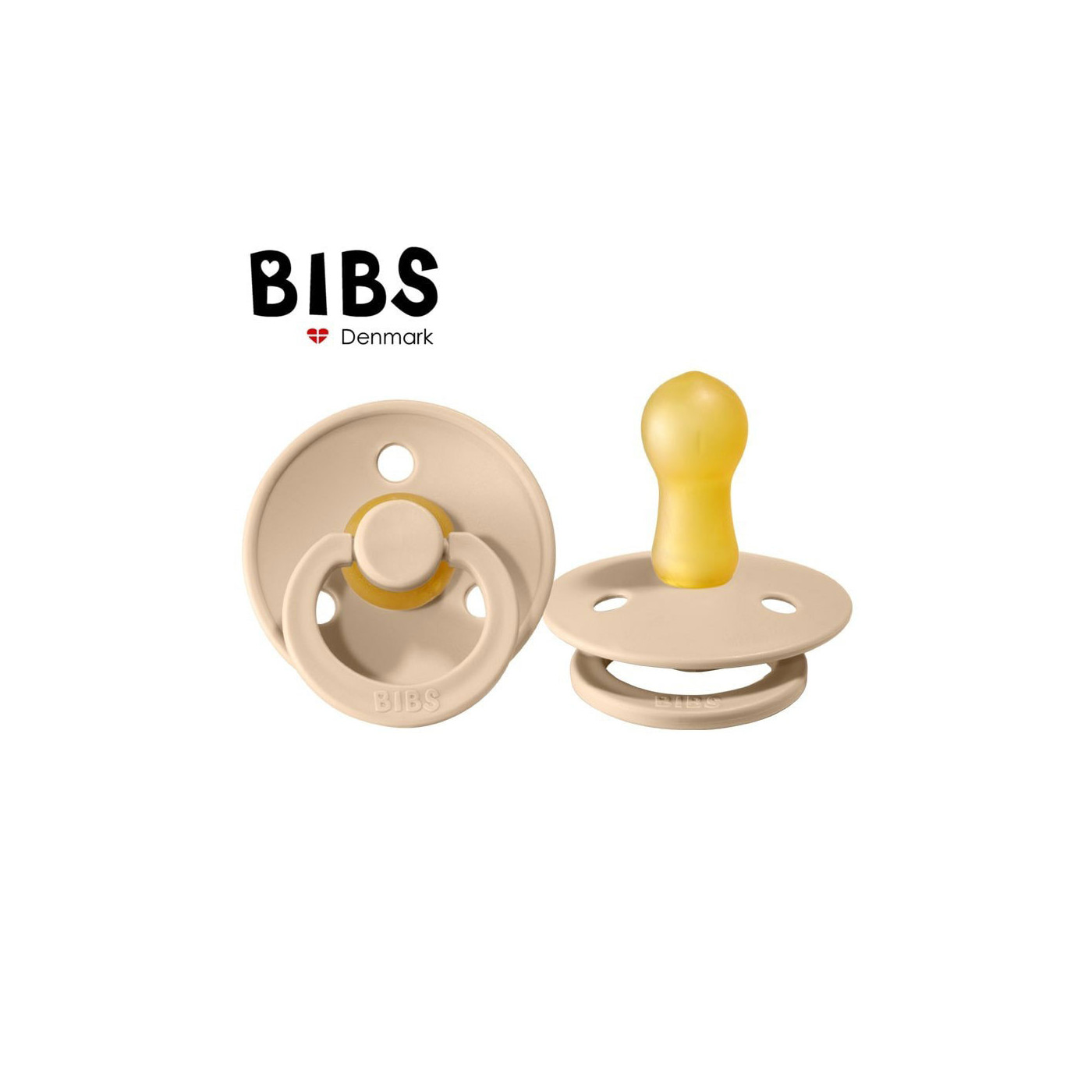 Smoczek uspokajający dla dziecka BIBS VANILLA S kauczuk Hevea 1szt.