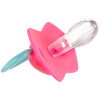 CANPOL Smoczek uspokajający silikonowy 18 m+ symetryczny NEON LOVE 2 szt. PINK
