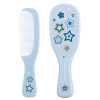 Canpol babies szczotka i grzebień do włosów z miękkim, naturalnym włosiem NEWBORN BABY niebieska