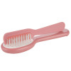 Canpol babies szczotka i grzebień do włosów dla niemowląt, syntetyczne włosie Różowa