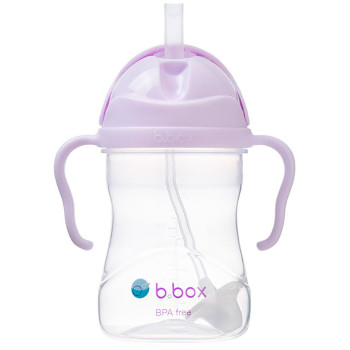B.Box Innowacyjny Bidon z obciążoną słomką 240 ml dla dzieci, BBOX - Gelato Boysenberry b.box