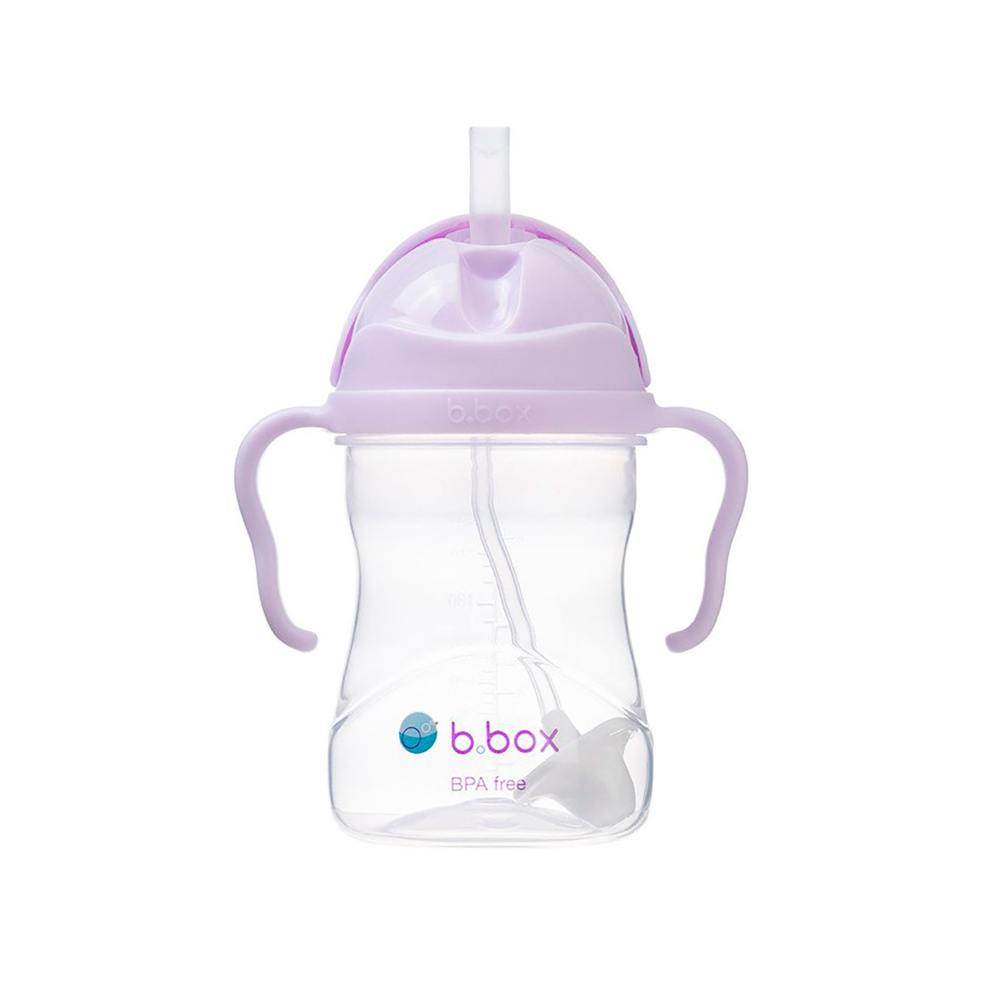 B.Box Innowacyjny Bidon z obciążoną słomką 240 ml dla dzieci, BBOX - Gelato Boysenberry b.box