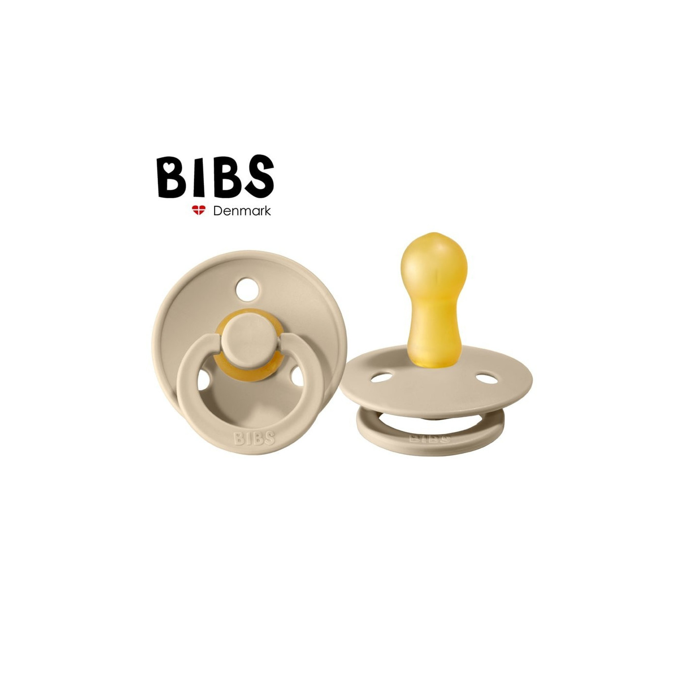 Smoczek uspokający dla dziecka BIBS SAND M kauczuk Hevea 1szt.