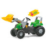 Traktor na pedała z łyżką Rolly Junior zielony - traktor dziecięcy - pojazd dla dziecka