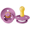 Smoczek uspokajający dla dziecka BIBS 2-PACK LAVENDER & BABY PINK M kauczuk Hevea