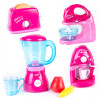 Zestaw kuchenny AGD MIX 4w1 dla dziecka, toster/opiekacz, ekspres do kawy, misker, blender - realne funkcje