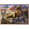 Puzzle dla czterolatka Trefl 4w1 z dinozaurami.