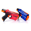 Pistolety na naboje piankowe 2szt. - Karabin, Kolt dziecięcy, Blaster 2w1, Strzałki oraz cele w zestawie