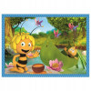 Puzzle dla 3 latka 4w1 Pszczółka Maja układanka dla trzy latka