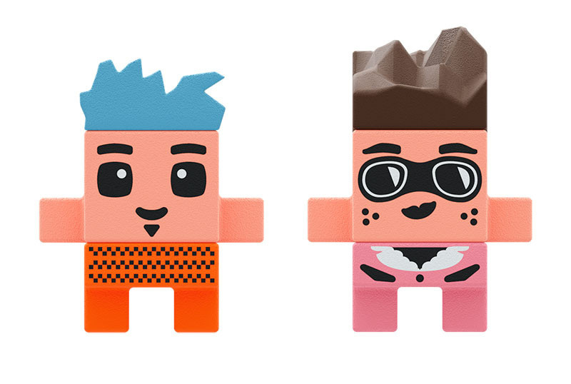 Figurki zestawu air show mini wafle