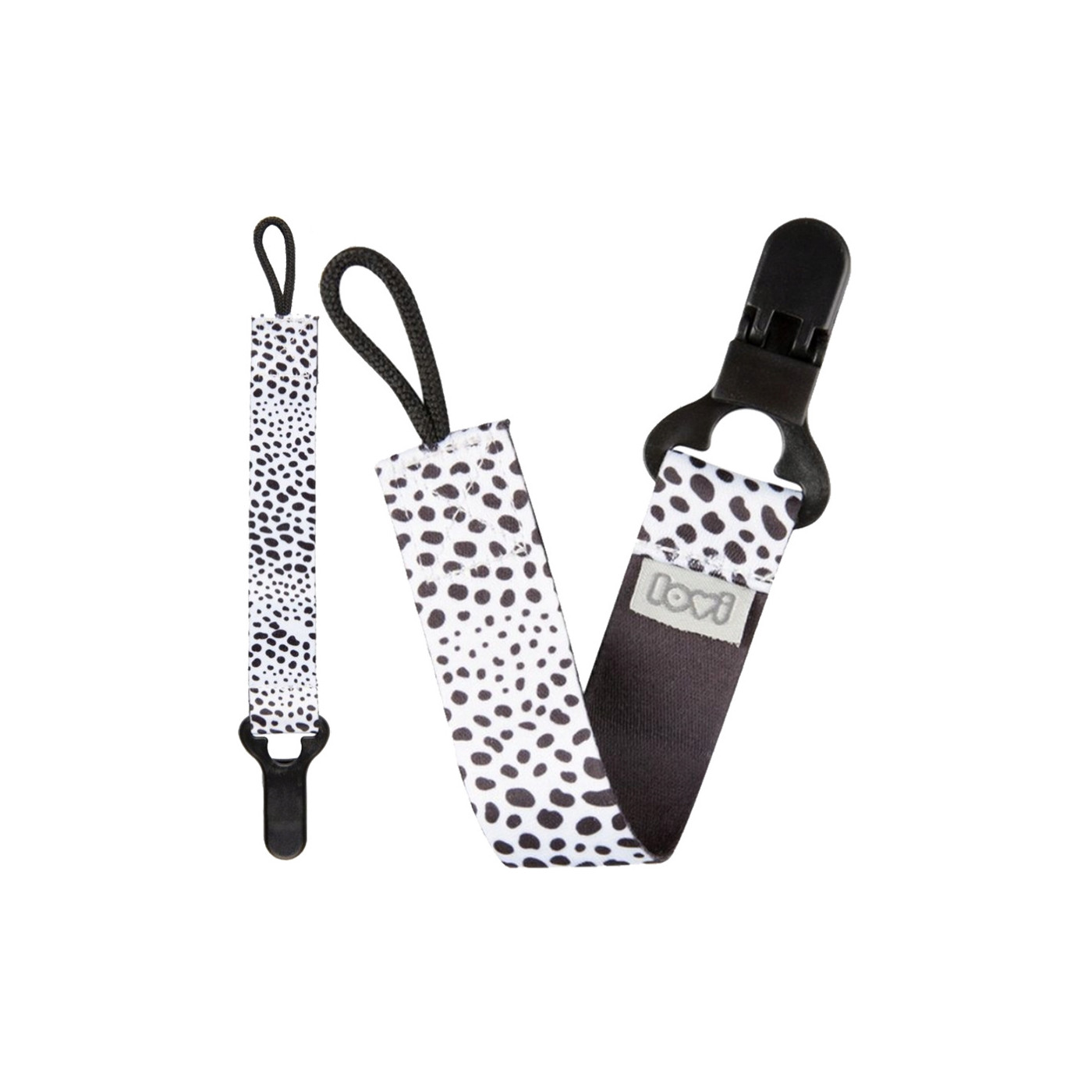 LOVI tasiemka, zawieszka do smoczka uspokajającego - Salt & Pepper