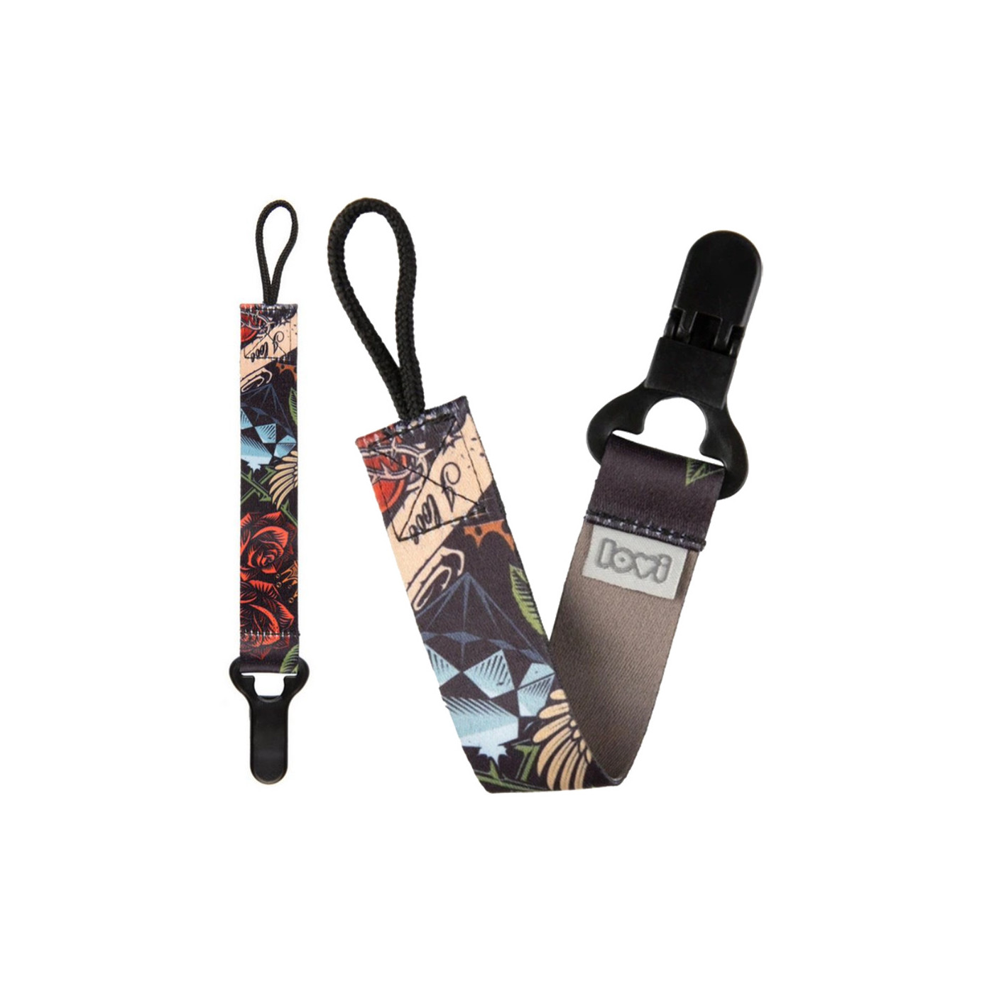 LOVI tasiemka, zawieszka do smoczka uspokajającego - I LOVE