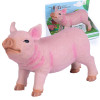Miękka, gumowa figurka zwierzątko ŚWINKA - Mała Farma