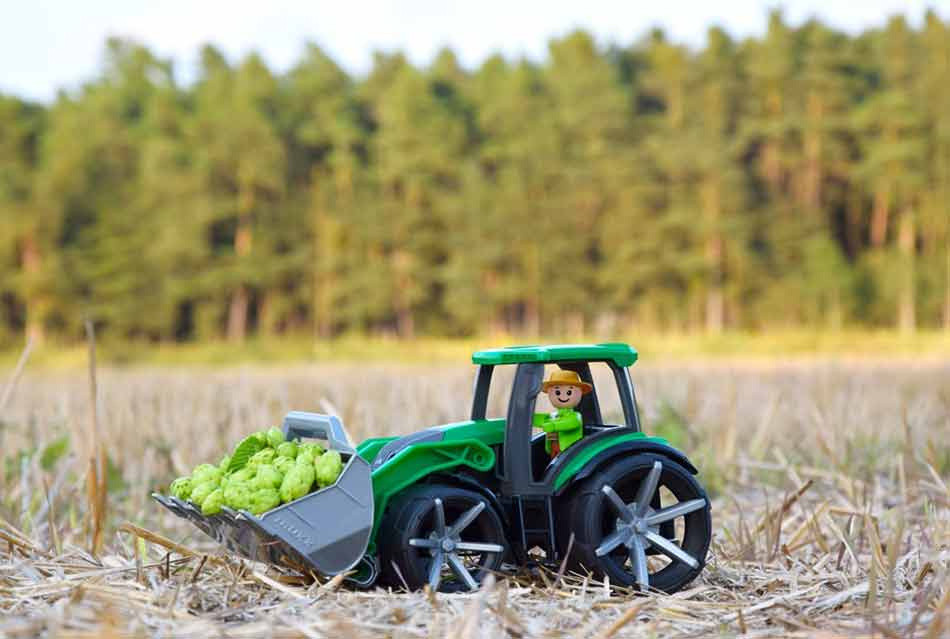 Lena zabawki dla dzieci ruchomy traktor