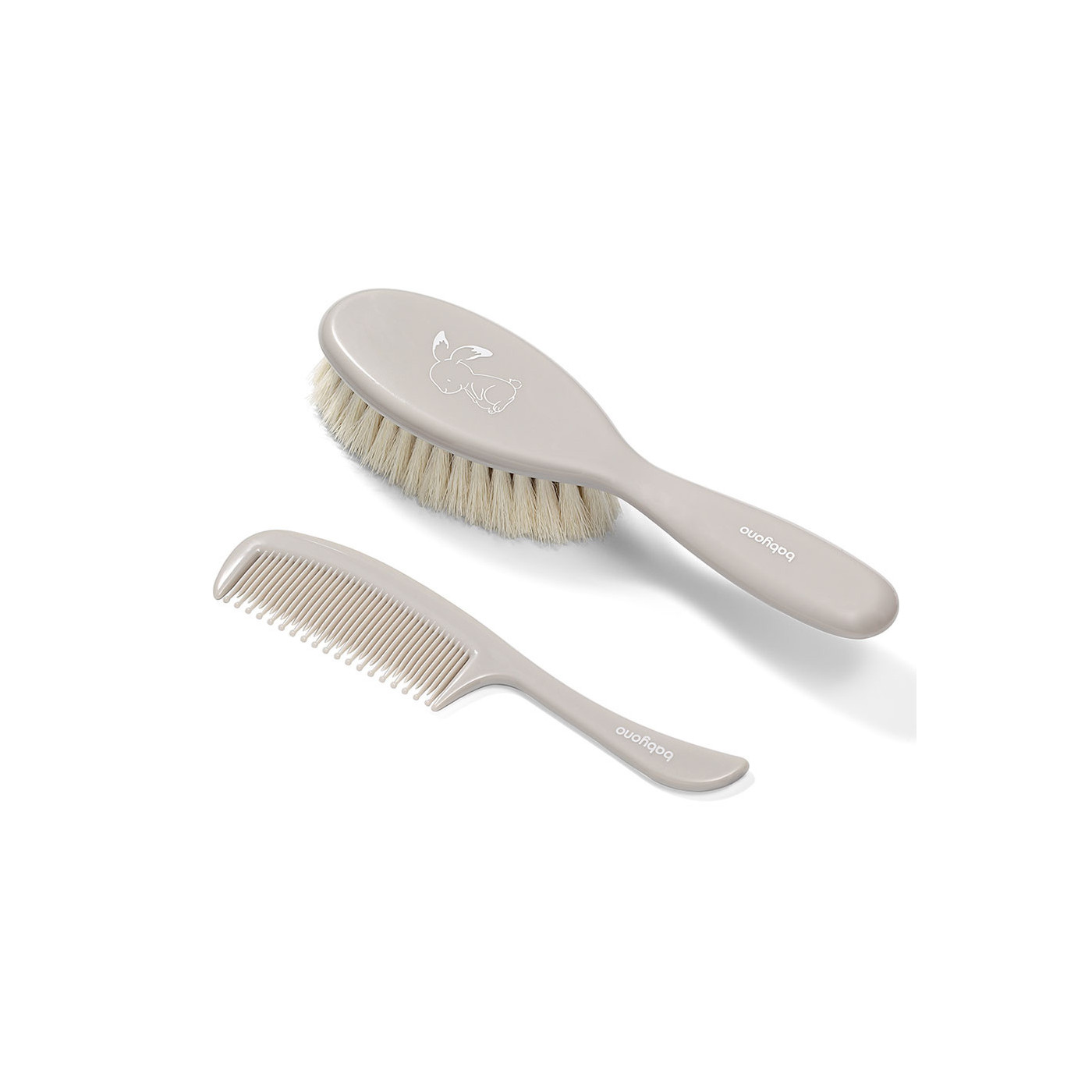 Szczotka i grzebień do włosów dla dzieci i niemowląt. Naturalne miękkie włosie Babyono