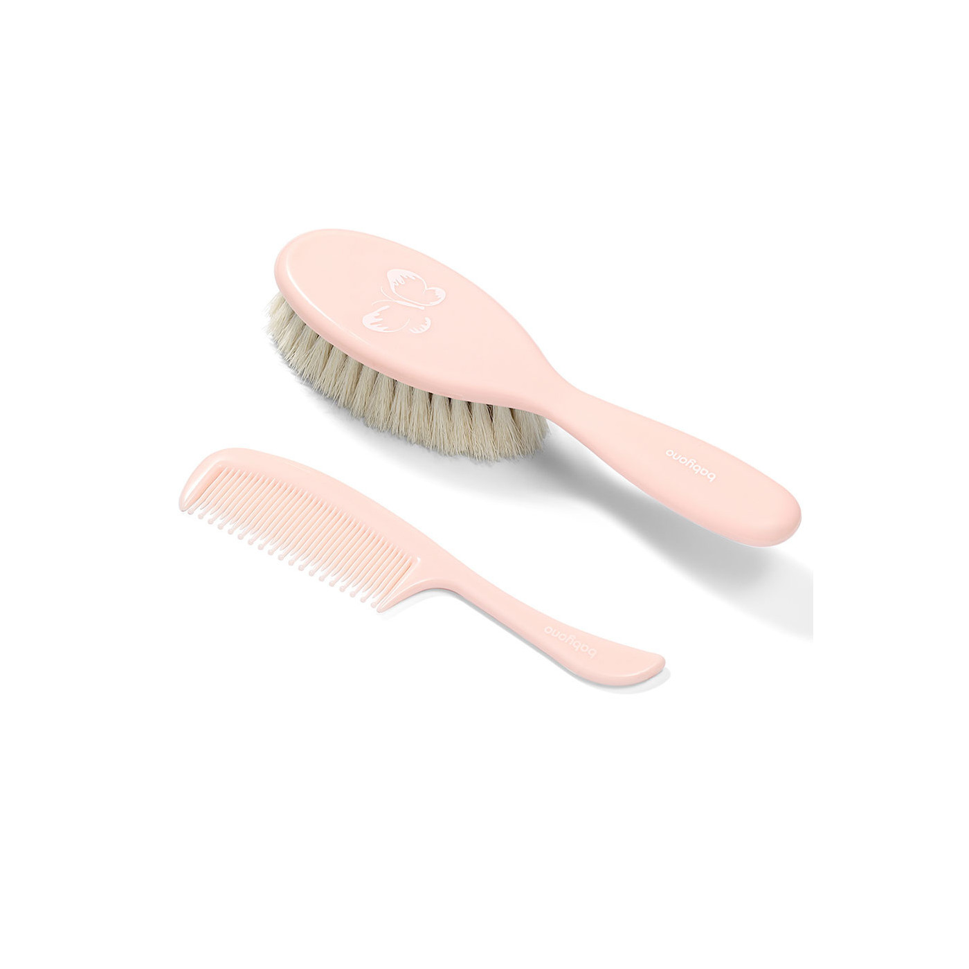 Szczotka i grzebień do włosów dla dzieci i niemowląt. Naturalne miękkie włosie Babyono