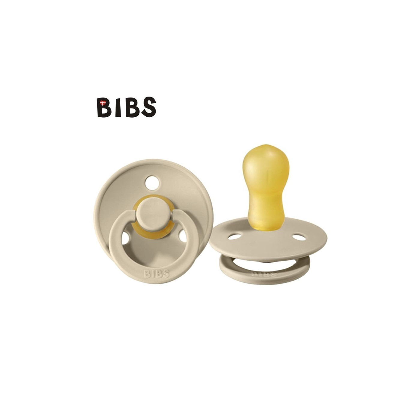 Smoczek uspokający dla dziecka BIBS Sand L kauczuk Hevea 1szt.