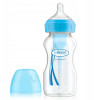 DR BROWN\'S BUTELKA ANTYKOLKOWA SZEROKA OPTIONS+ 270ML 0m+ Niebieska