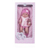 Lalka hiszpańska bobas ze smoczkiem i poduszką ROSA 41 cm dziewczynka